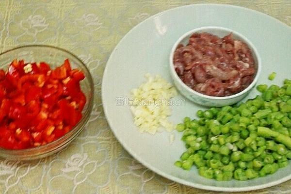 小炒豆角的做法图解3