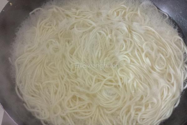 青菜肉丝炒面的做法图解9
