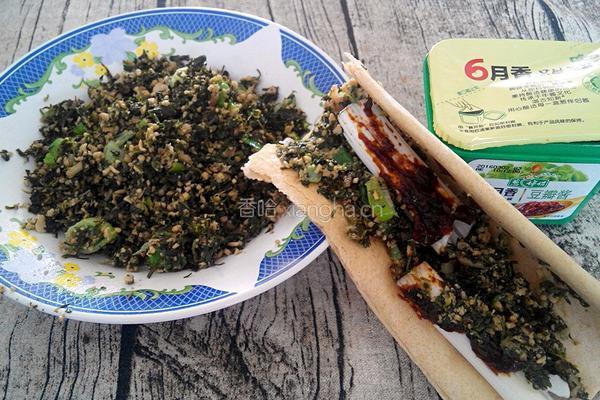 荠菜渣豆腐的做法图解9