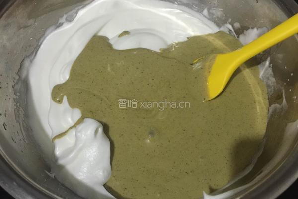 抹茶戚风的做法图解11
