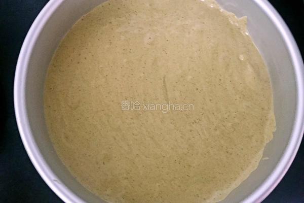 抹茶戚风的做法图解12