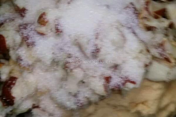 玉米黄面枣馒头的做法图解4