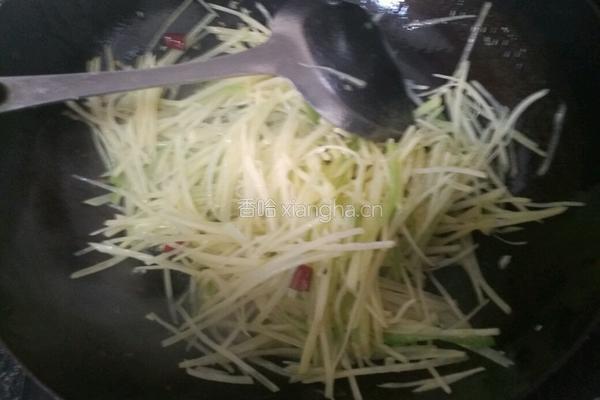 酸辣土豆丝～的做法图解7