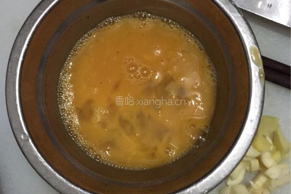桂花炒什素的做法图解2