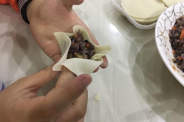黑米烧卖的做法图解6