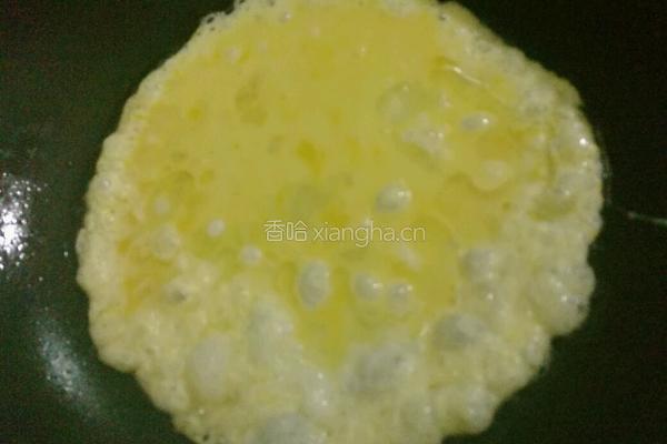 芹菜炒鸡蛋的做法图解4