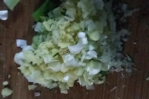 韭菜鸡蛋水饺的做法图解4