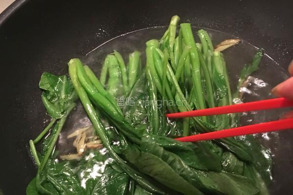 盐水菜心的做法图解6