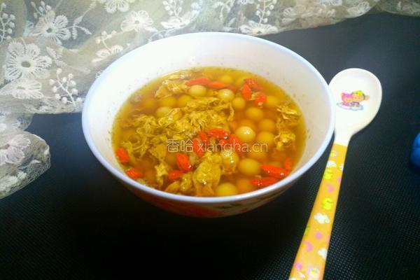 珍珠蛋花汤的做法图解7