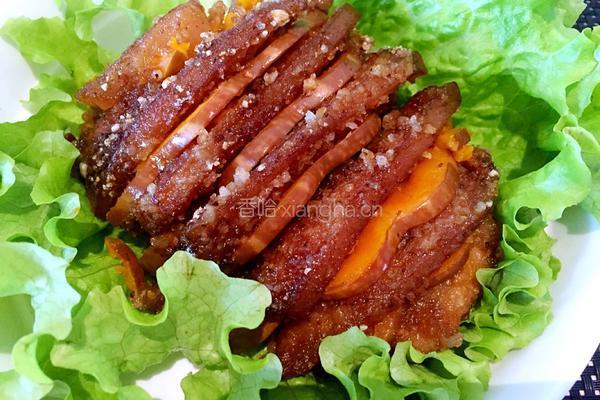 南瓜米粉蒸肉的做法图解11