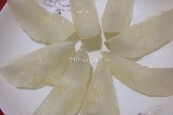 冰糖雪梨的做法图解3