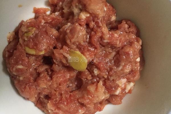 肉末青豆的做法图解2