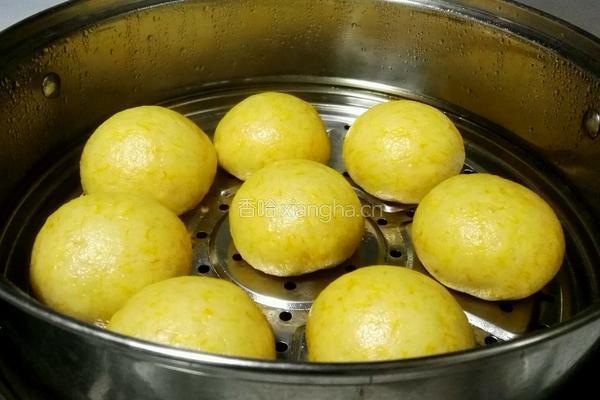 南瓜馒头的做法图解13