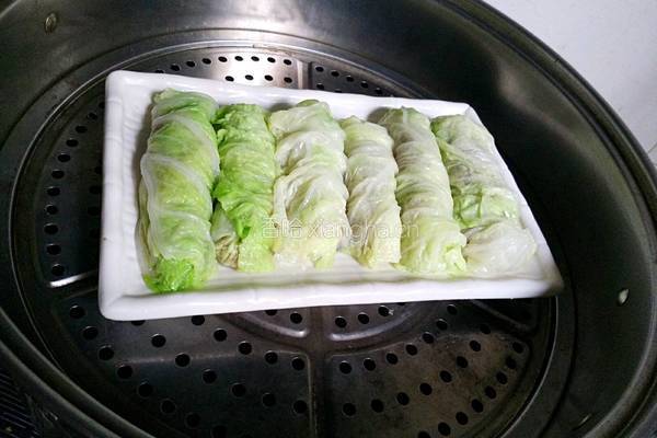肉酿白菜卷的做法图解10