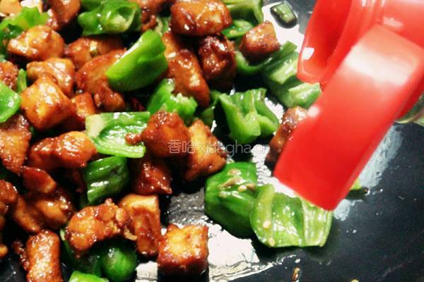 青椒鸡块的做法图解12