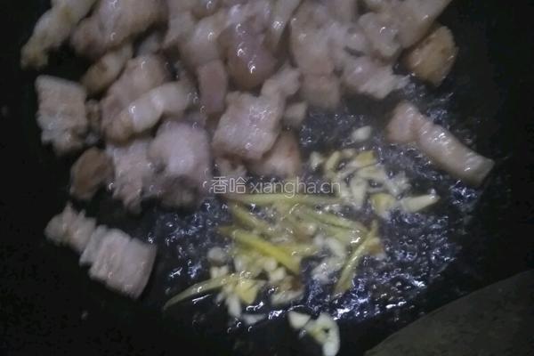 酸菜炒五花肉的做法图解5