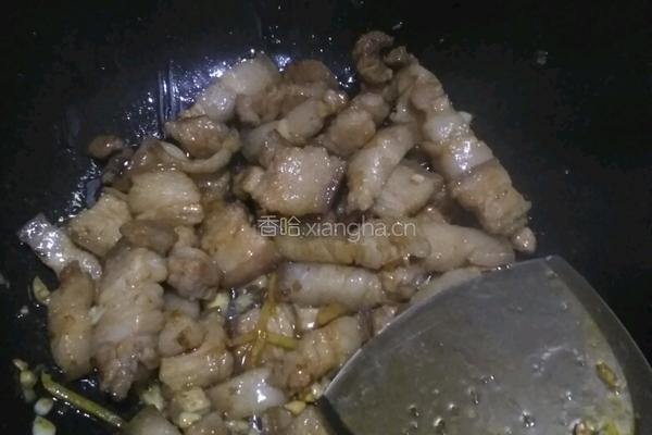 酸菜炒肉的做法图解6
