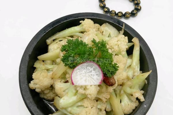 石锅台湾花菜的做法图解4