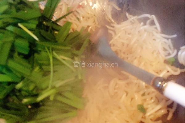 肉丝手掐菜的做法图解7