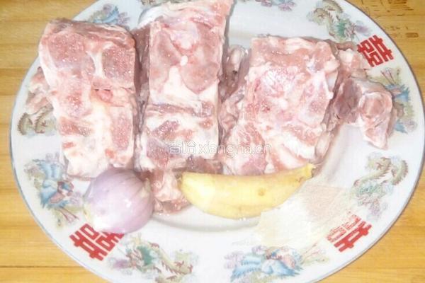 脊骨冬瓜汤的做法图解1