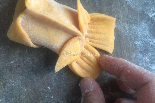小金鱼豆沙包的做法图解9