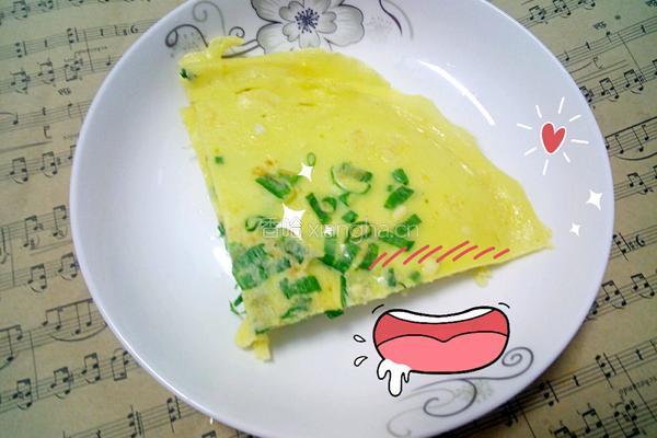 葱香鸡蛋饼的做法图解8