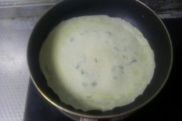 葱香鸡蛋饼的做法图解7