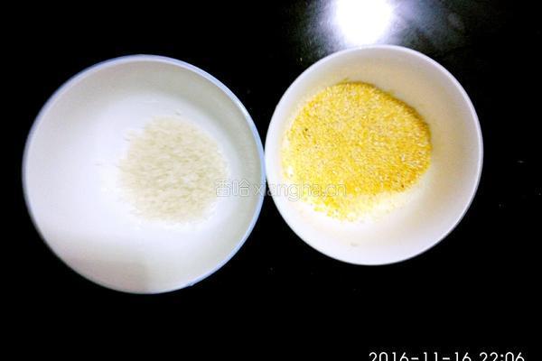 红枣山药粥的做法图解1