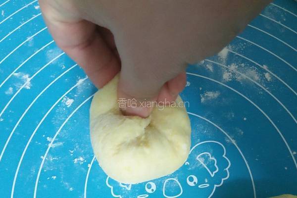 爱心玉米小面包的做法图解4