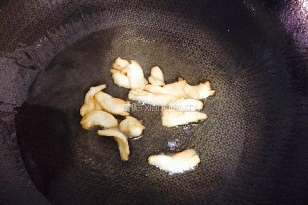 辣椒榨菜炒肉丝的做法图解4