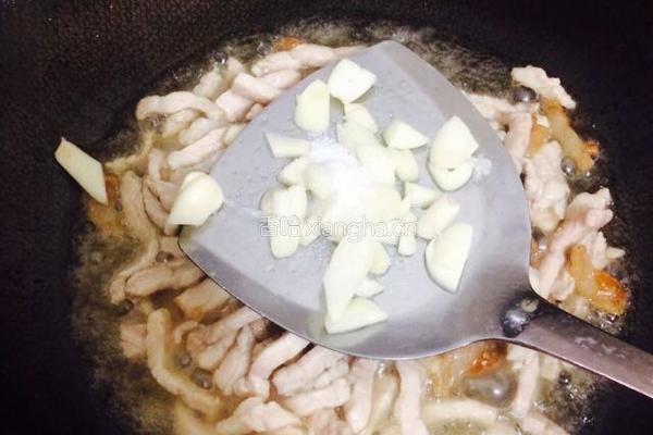 辣椒榨菜炒肉丝的做法图解6