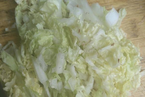 白菜瘦肉粥的做法图解4