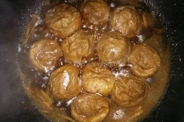 面筋塞肉的做法图解9