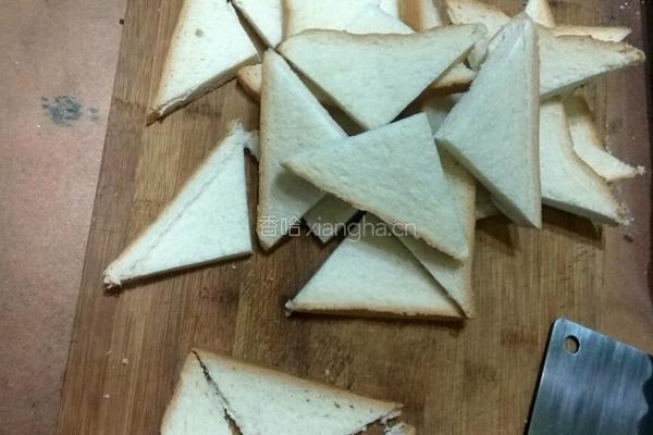 黑芝麻土司片的做法图解2