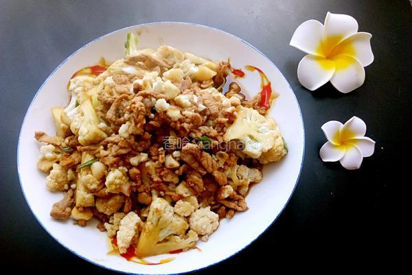 花菜炒肉丝的做法图解9