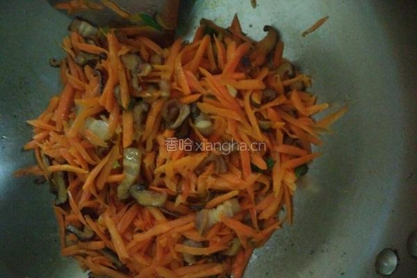 胡萝卜饭的做法图解3