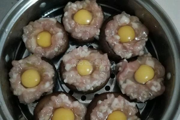 香菇酿鹌鹑蛋的做法图解5
