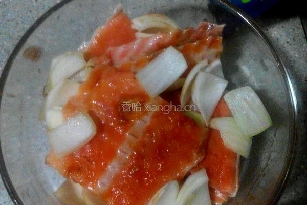 烤三文鱼排的做法图解3