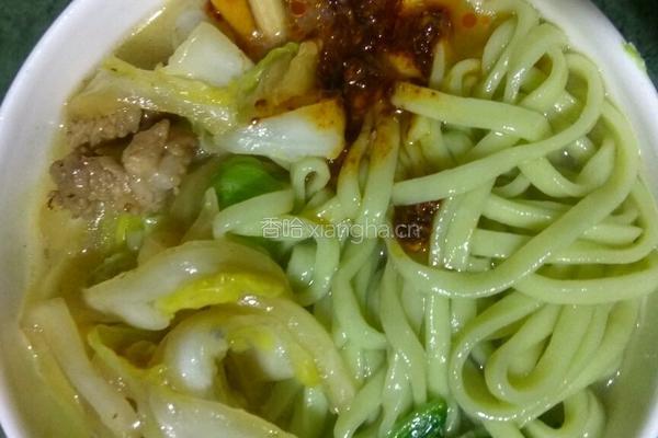 蔬菜面条的做法图解10