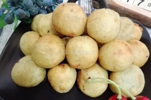 油炸红薯丸子的做法图解7