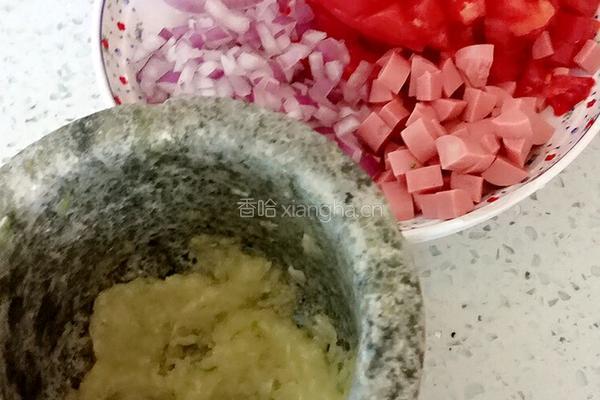 番茄意大利面的做法图解2