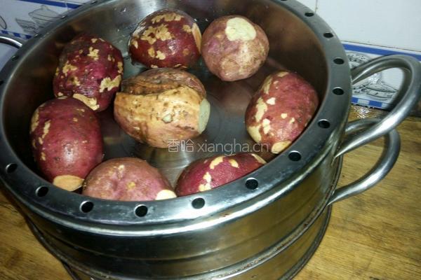 焖红薯的做法图解6