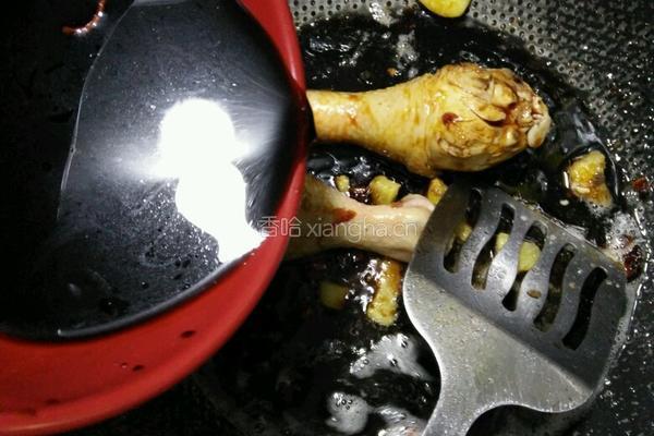 酱汁鸡腿的做法图解6