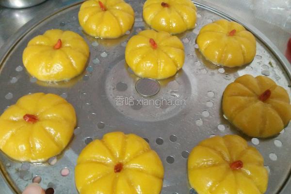 蒸南瓜饼的做法图解10