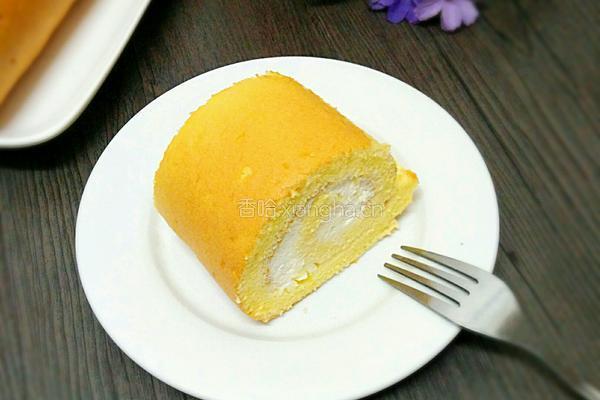 原味奶油蛋糕卷的做法图解13