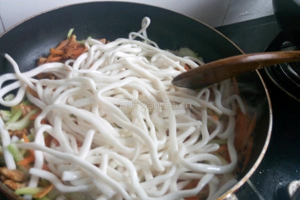 炒土豆粉的做法图解6