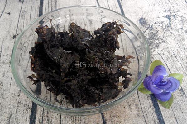 紫菜蛋花汤的做法图解1