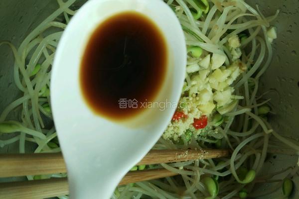凉拌豆芽的做法图解6