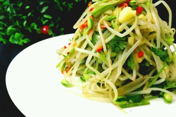 凉拌豆芽的做法图解9