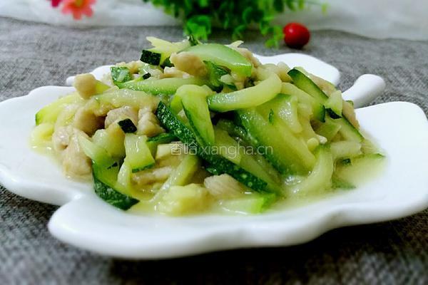 小南瓜炒肉的做法图解13